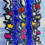 Líneas azules 50×50 ld