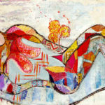 Femme aux fleurs
